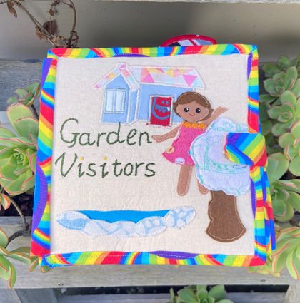 Clothesbook "Garden Visitors" custom made
